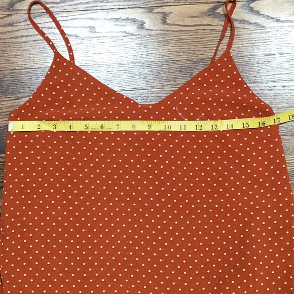 Forever 21 Orange Polka Dot Cami - Picture 5 of 8